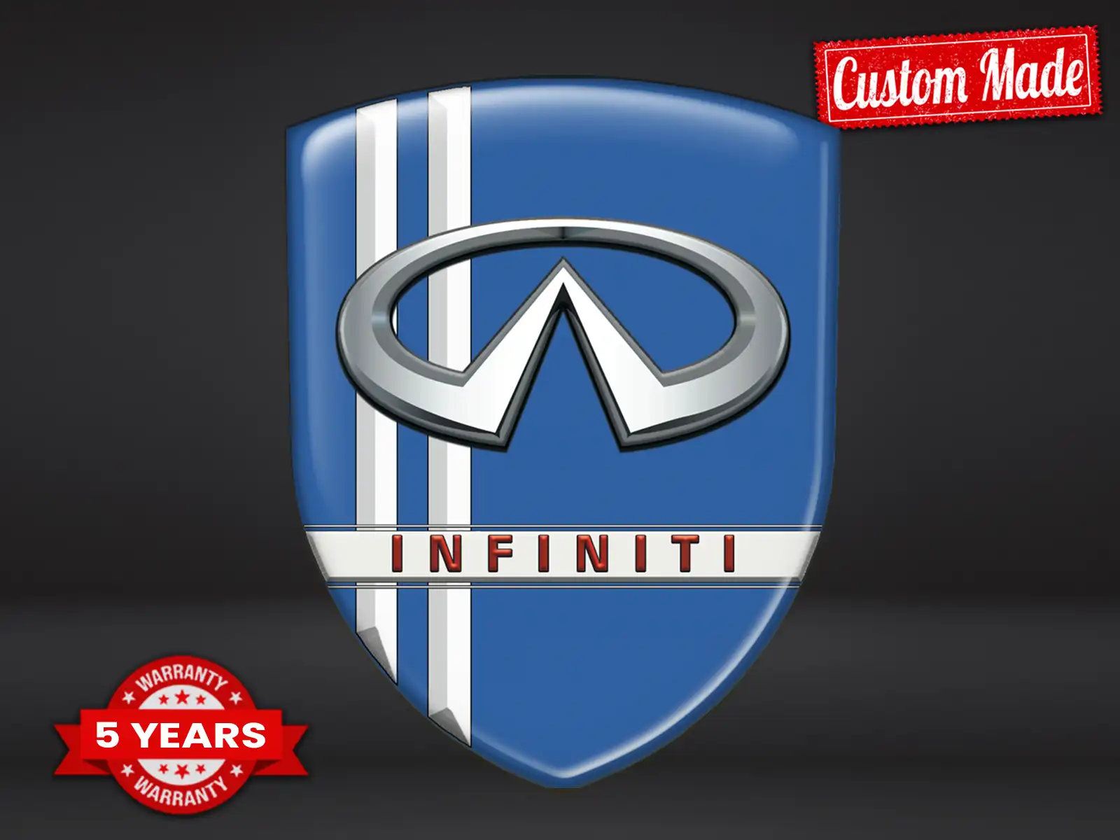 Infiniti Vinyle Auto Sur Mesure Limité Étoile Minimal